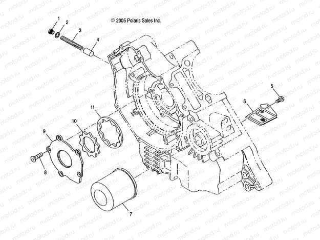 ENGINE | ENGINE, OIL PUMP and OIL FILTER - A13EA32FA (4999202939920293C12)