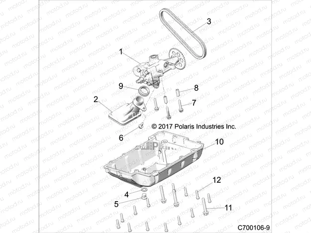 ENGINE | ENGINE, OIL PUMP AND PAN - Z20S1E99NG (C700106-9)