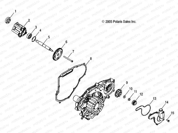 ENGINE | ENGINE, OIL PUMP and WATER PUMP - R08RF68AD/AF/AZ (4999202259920225E02)