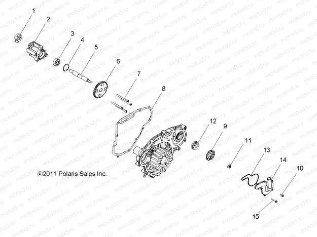 ENGINE | ENGINE, OIL PUMP and WATER PUMP - R15RAA76AA/AJ (49RGROILPUMP12CREW)