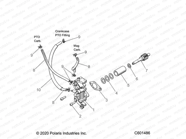ENGINE | ENGINE, OIL PUMP - S23CED5TSL/TSU (C601486)