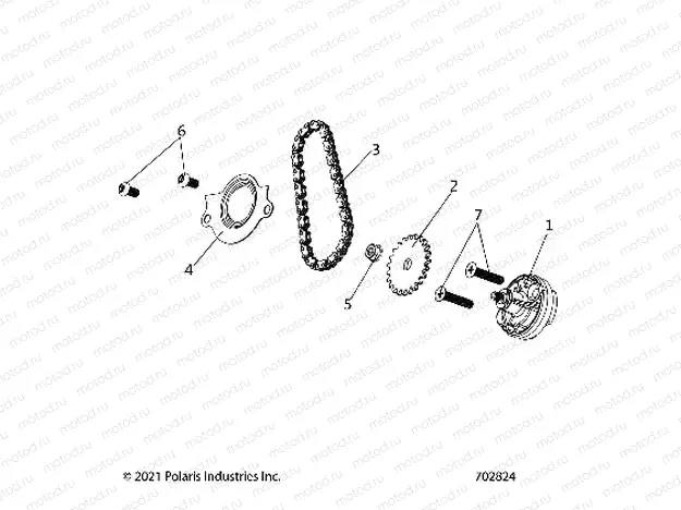 ENGINE | ENGINE, OIL PUMP - Z23HCB18A2/B2 (702824)