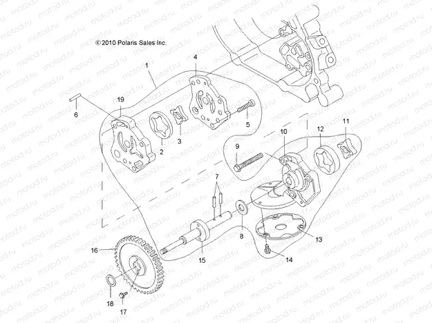 ENGINE | ENGINE, OIL SYSTEM and OIL PUMP - A12NG50AA (49OILPUMP11SCRAM)