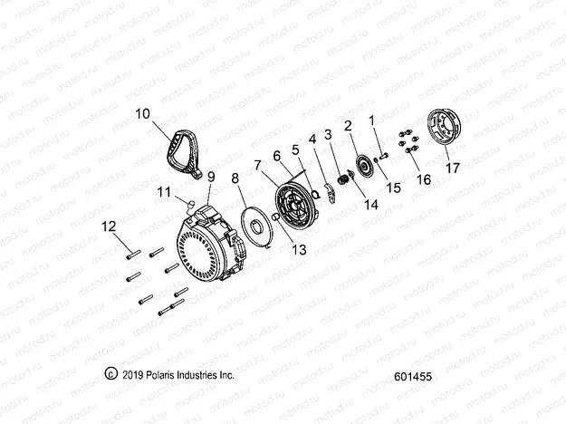 ENGINE | ENGINE, RECOIL STARTER - S20DDL8PS ALL OPTIONS (49SNOWRECOIL12SB)