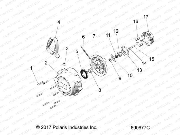 ENGINE | ENGINE, RECOIL STARTER - S20FJB8/FJE8/FJP8 ALL OPTIONS (600677C)