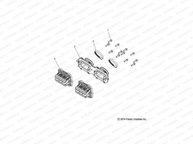 ENGINE | ENGINE, REED VALVE and THROTTLE BODY ADAPTOR - S120EFT8PS/EFN8PS ALL OPTIONS (49SNOWCARBURETOR158CH)
