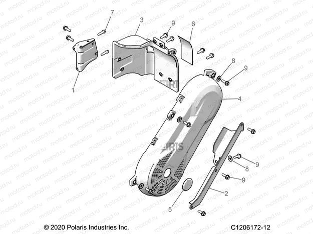 ENGINE | ENGINE, SHIELDS - Z23RMD2KAK/AJ/BK/BJ (C1206172-12)