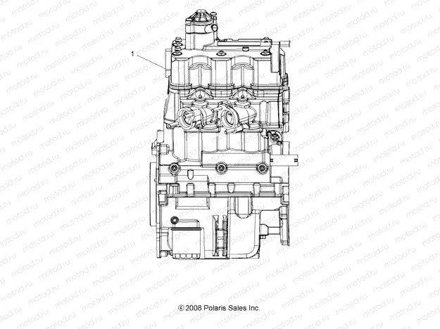 ENGINE | ENGINE, SHORT BLOCK - A09ZX85 ALL OPTIONS (49ATVENGINE09SPXP850)