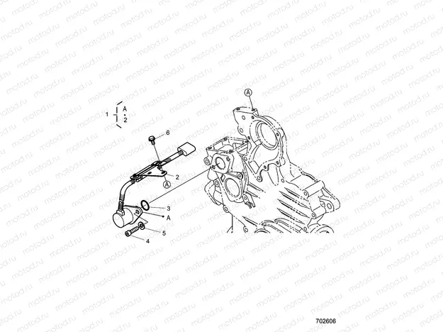 ENGINE | ENGINE, STOP SOLENOID - D21BBPD4B4 (702606)