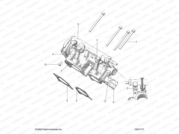 ENGINE | ENGINE, THROTTLE BODY - A22SLZ95AK (C0211717)
