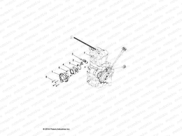 ENGINE | ENGINE, THROTTLE BODY and FUEL RAIL - R15RNA57AA/AC/AR/E57AS (49RGRTHROTTLEBODY15570MC)