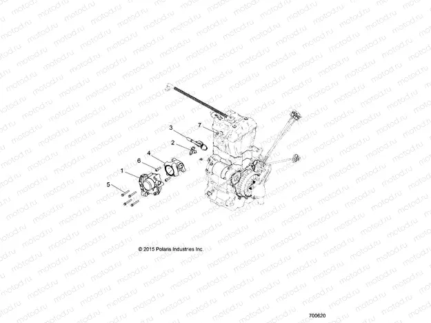 ENGINE | ENGINE, THROTTLE BODY and FUEL RAIL - R18RMA57B1/B9/L1/E57BV/N4 (700618)