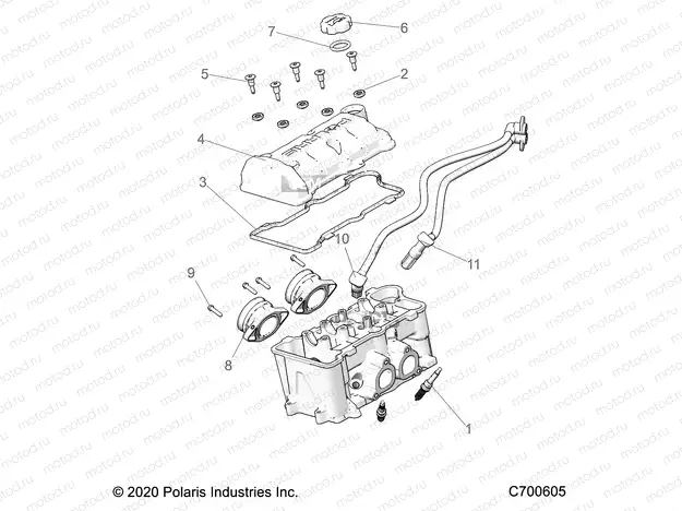 ENGINE | ENGINE, THROTTLE BODY AND VALVE COVER - R21T6U99AP/AG/BP/BG (C700605)