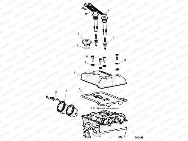 ENGINE | ENGINE, THROTTLE BODY AND VALVE COVER - Z16VDE92NH/NW (700468)