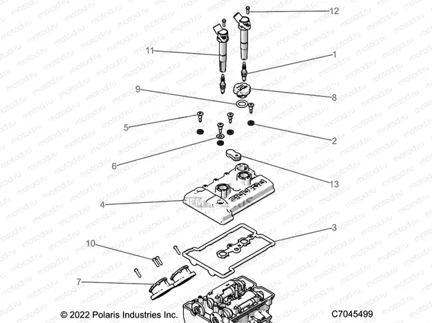 ENGINE | ENGINE, THROTTLE BODY AND VALVE COVER - Z21R4D92AM/BM/AC (C1205828-9)