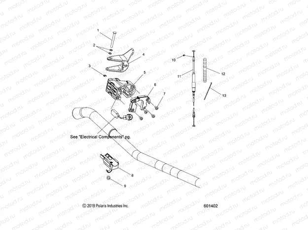 ENGINE | ENGINE, THROTTLE CONTROL ASM. - S21DDL6PS ALL OPTIONS (601402)