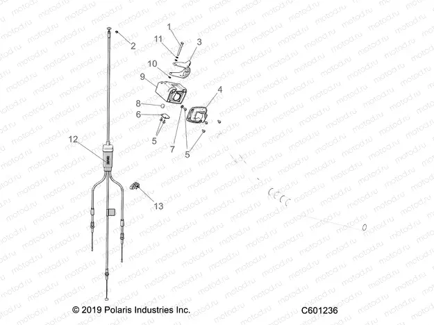 ENGINE | ENGINE, THROTTLE CONTROL ASM. - S23CBU5TSL (C601236)