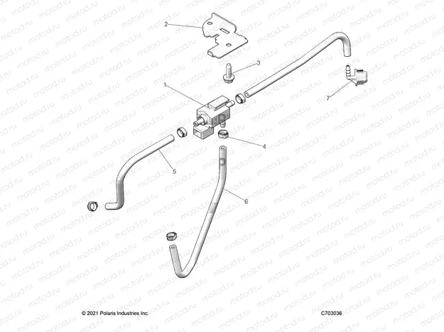 ENGINE | ENGINE, TURBO BOOST VALVE - Z22M4E92AD/AG/AJ/BD/BG/BJ (C703036)