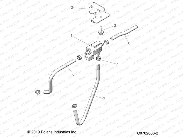 ENGINE | ENGINE, TURBO BOOST VALVE - Z22R4C92AF (C0702886-2)