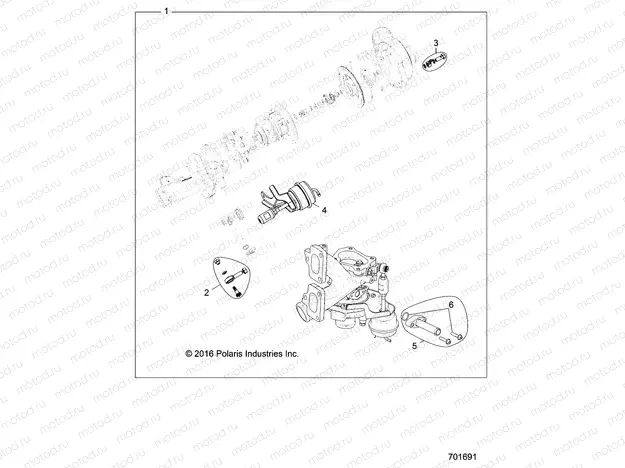 ENGINE | ENGINE, TURBO CHARGER - Z18VFE92NB/NU (701691)