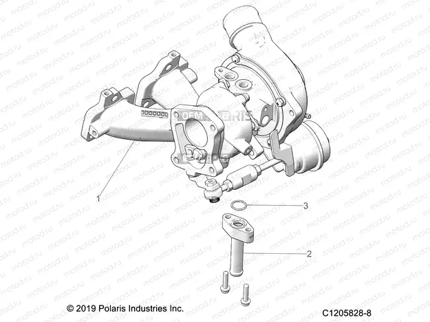 ENGINE | ENGINE, TURBO CHARGER - Z21R4F92AH/BH (C1205828-8)