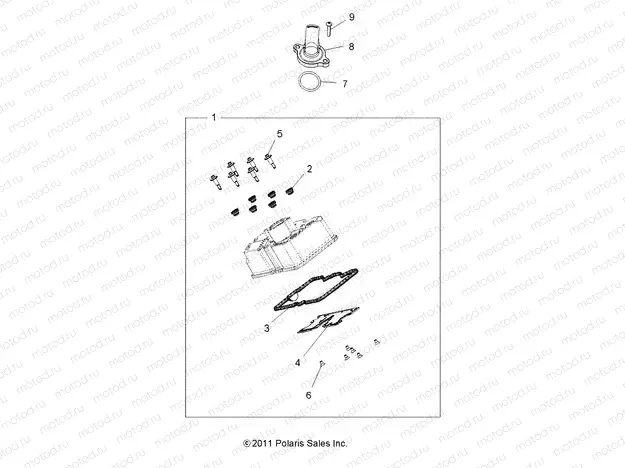 ENGINE | ENGINE, VALVE COVER - A15SXE85AS/AM/A85AA/AC/AJ (49ATVVALVE12SPTRGEPS850)