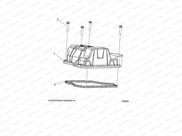 ENGINE | ENGINE, VALVE COVER - A20SEE50A1/A5/CA1/CA5 (100569)