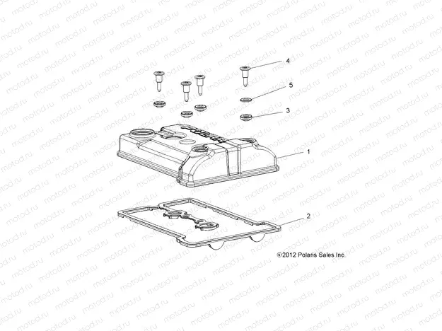 ENGINE | ENGINE, VALVE COVER - R15RTE87FA (49RGRVALVE13900XP)