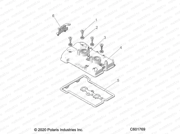 ENGINE | ENGINE, VALVE COVER - S23TDE9FS (C601769)