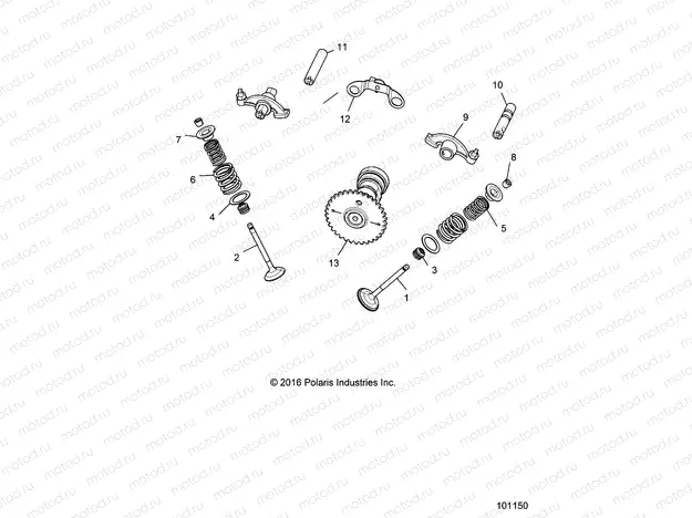 ENGINE | ENGINE, VALVE TIMING MECHANISM - A22HZB15D1/D2 (101150)