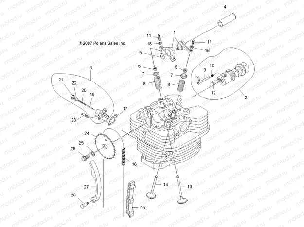 ENGINE | ENGINE, VALVES and CAMSHAFT - A13EA32FA (49ATVCAMSHAFT08TB)