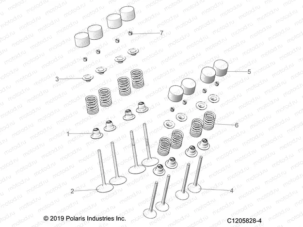 ENGINE | ENGINE, VALVES - Z21R4D92AM/BM/AC (C1205828-4)