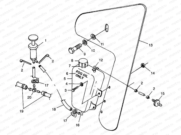 ENGINE FOGGING SYSTEM - I984573 (4946554655c009) | ENGINE FOGGING SYSTEM - I984573 (4946554655c009)