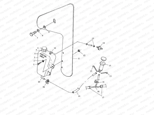 ENGINE FOGGING SYSTEM - I984673 (4951335133c009) | ENGINE FOGGING SYSTEM - I984673 (4951335133c009)