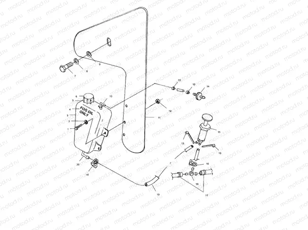 ENGINE FOGGING SYSTEM - I994690 (4951365136c010) | ENGINE FOGGING SYSTEM - I994690 (4951365136c010)