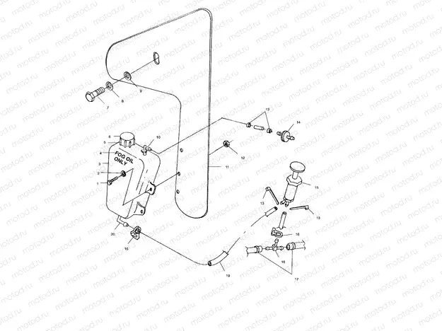 ENGINE FOGGING SYSTEM - W004999I (4964886488C001) | ENGINE FOGGING SYSTEM - W004999I (4964886488C001)