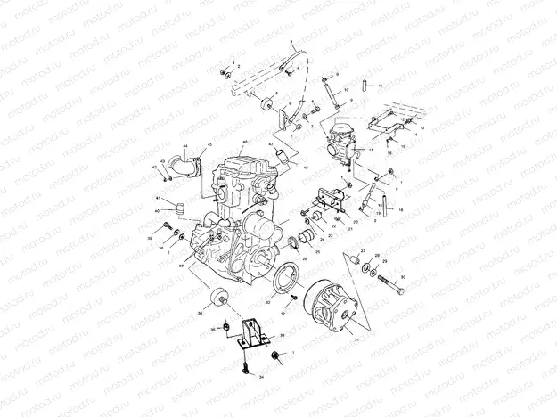 ENGINE MOUNTING - A00BG50AA (4954855485A011) | ENGINE MOUNTING - A00BG50AA (4954855485A011)