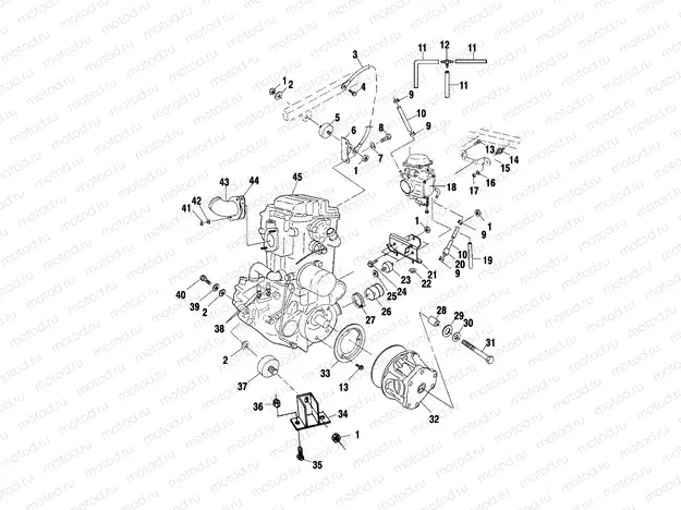 ENGINE MOUNTING - A00CL50AA (4954815481A011) | ENGINE MOUNTING - A00CL50AA (4954815481A011)