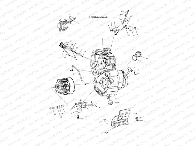 ENGINE MOUNTING - A04CB32AA/FC (4986188618A11) | ENGINE MOUNTING - A04CB32AA/FC (4986188618A11)