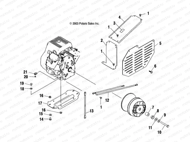 ENGINE MOUNTING - A04RB63AA (4989328932A13) | ENGINE MOUNTING - A04RB63AA (4989328932A13)
