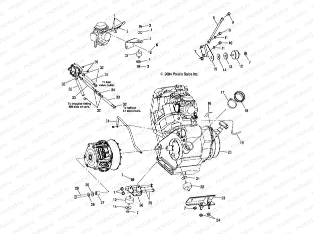 ENGINE MOUNTING - A05CA32AA/AB/AC/FA (4994839483A07) | ENGINE MOUNTING - A05CA32AA/AB/AC/FA (4994839483A07)
