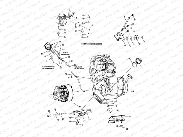 ENGINE MOUNTING - A05CA32EA (4999200489920048A09) | ENGINE MOUNTING - A05CA32EA (4999200489920048A09)