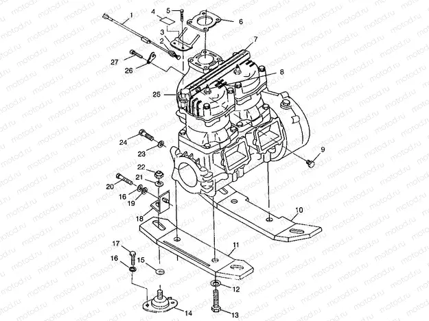 ENGINE MOUNTING - B984573 (4946554655b001) | ENGINE MOUNTING - B984573 (4946554655b001)
