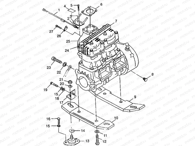 ENGINE MOUNTING - I984673 (4945164516b002) | ENGINE MOUNTING - I984673 (4945164516b002)