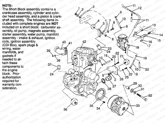 ENGINE MOUNTING Magnum 2X4 W967544 (4936033603A008) | ENGINE MOUNTING Magnum 2X4 W967544 (4936033603A008)