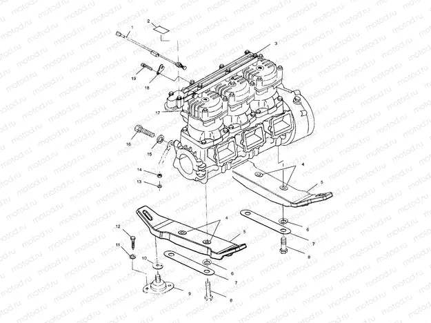 ENGINE MOUNTING - W015099D (4964866486B002) | ENGINE MOUNTING - W015099D (4964866486B002)