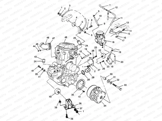 ENGINE MOUNTING - W98AE50A (4946394639a011) | ENGINE MOUNTING - W98AE50A (4946394639a011)