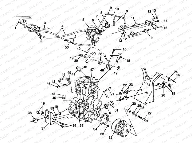 ENGINE MOUNTING - W98CH50AB (4945714571a013) | ENGINE MOUNTING - W98CH50AB (4945714571a013)