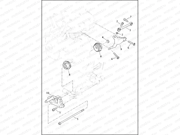 ENGINE MOUNTS AND STABILIZER LINK