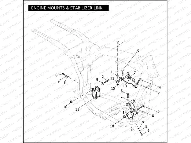ENGINE MOUNTS & STABILIZER LINK